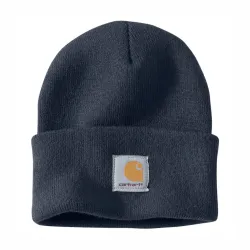 
                  CARHARTT Czapka zimowa Knit Cuffed beanie Navy niebieska A18.NVY.S000
